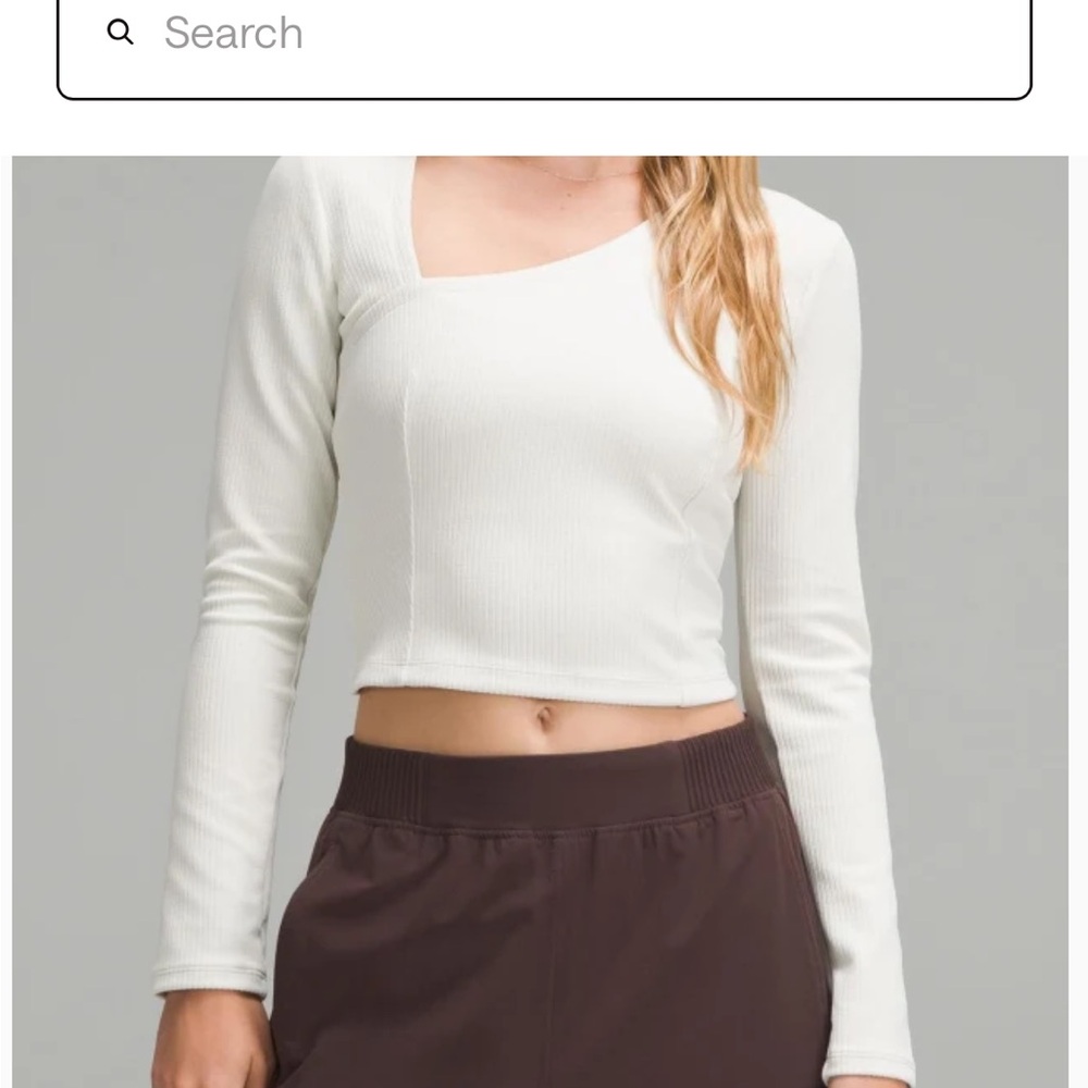 lululemon Softstreme Asymmetrical Long Sleeve Top